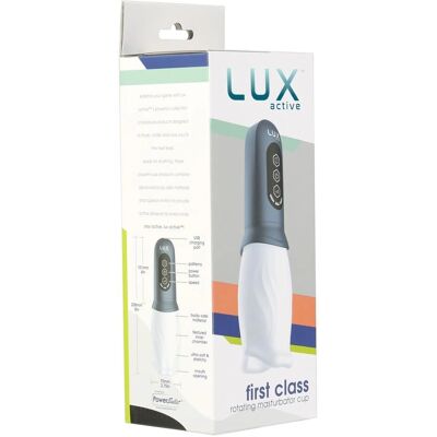 LUX active First Class Rotating Masturbator - Masturbador LUX active First Class Rotating Masturbator - Masturbador