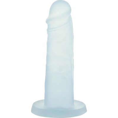 Addiction Silicone 14cm Beige - Dildo con ventosa e vibratore Addiction Silicone 14cm Beige - Dildo con ventosa e vibratore