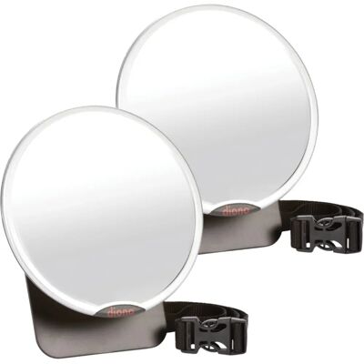 Diono Easy View Baby Mirror - White Diono Easy View Baby Mirror - White