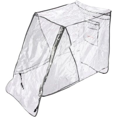 Diono Dubbele Kinderwagen Regenhoes - Transparante Vinylbeschermer Diono Dubbele Kinderwagen Regenhoes - Transparante Vinylbeschermer