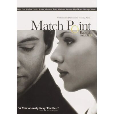 Dreamworks Match Point - DVD RÉGION : 1 USA - Publicité Dreamworks Match Point - DVD RÉGION : 1 USA - Publicité