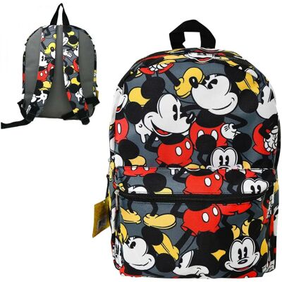 Mickey Mouse 16 Inch All Over Print Backpack - Backpack Mickey Mouse 16 Inch All Over Print Backpack - Backpack