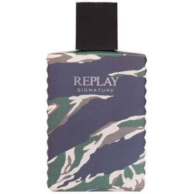 Replay Signature per Uomo Eau De Toilette - Maschile, Fresco, 30ml Replay Signature per Uomo Eau De Toilette - Maschile, Fresco, 30ml