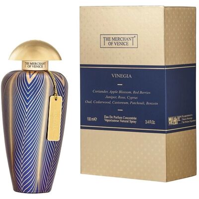 The Merchant of Venice Vinegia - Eau de Parfum 100ml - Élégant et Opulent - Publicité The Merchant of Venice Vinegia - Eau de Parfum 100ml - Élégant et Opulent - Publicité