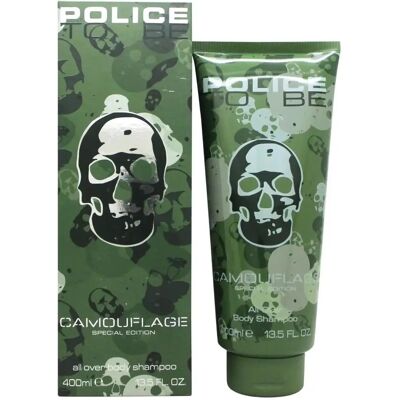 Police Camouflage Shampoo - 400ml - Für Männer Police Camouflage Shampoo - 400ml - Für Männer