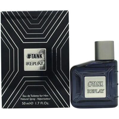 Replay Tank For Him Eau de Toilette - Miesten Tuoksu 50ml Replay Tank For Him Eau de Toilette - Miesten Tuoksu 50ml
