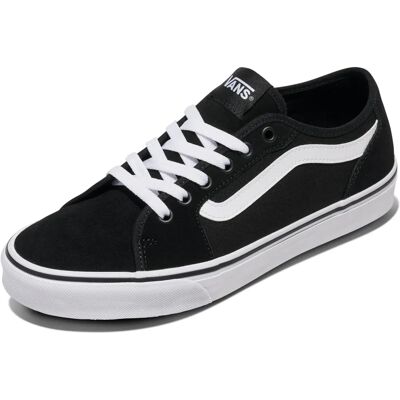 Baskets Vans Filmore Decon Daim en toile - Noir/Blanc - Bas de gamme - Publicité Baskets Vans Filmore Decon Daim en toile - Noir/Blanc - Bas de gamme - Publicité