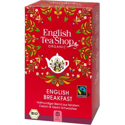 Té Inglés Desayuno Orgánico - 20 Bolsas de Infusión Té Inglés Desayuno Orgánico - 20 Bolsas de Infusión