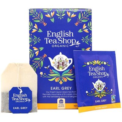 English Tea Shop Thé Earl Grey Bio - Publicité English Tea Shop Thé Earl Grey Bio - Publicité