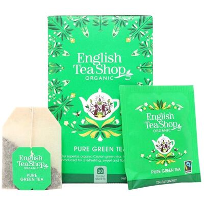 English Tea Shop - Bio Grüner Tee - 20 Beutel English Tea Shop - Bio Grüner Tee - 20 Beutel