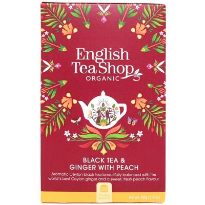 English Tea Shop Schwarzer Ingwer Apfel Tee - Tee English Tea Shop Schwarzer Ingwer Apfel Tee - Tee