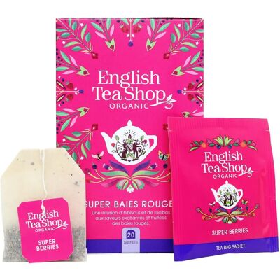 English Tea Shop Thé Superberry - Thé aux Herbes - Publicité English Tea Shop Thé Superberry - Thé aux Herbes - Publicité