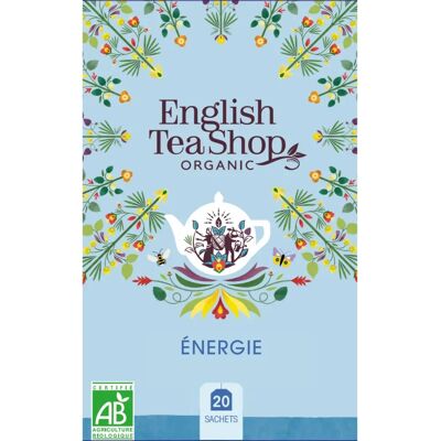 English Tea Shop Økologisk Energize me te - Urter, Mint, Ginseng English Tea Shop Økologisk Energize me te - Urter, Mint, Ginseng