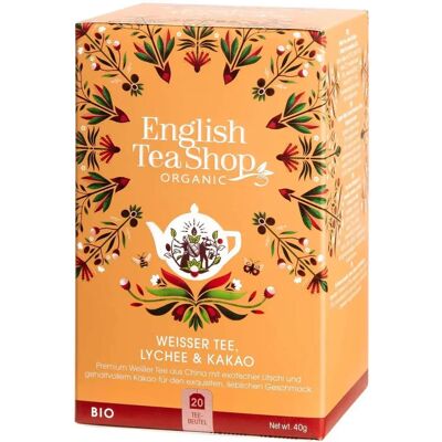 English Tea Shop Fehér Tea Licsi Kakaó - Tea English Tea Shop Fehér Tea Licsi Kakaó - Tea