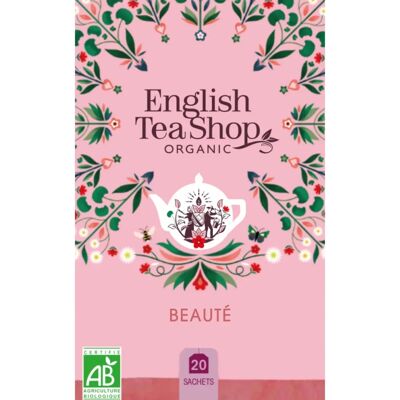 English Tea Shop Thé Bio Beautiful Me Cannelle Camomille - Thé - Publicité English Tea Shop Thé Bio Beautiful Me Cannelle Camomille - Thé - Publicité