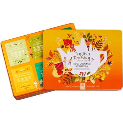 English Tea Shop Super Goodness Teesammlung - Zitrone Ingwer Kurkuma English Tea Shop Super Goodness Teesammlung - Zitrone Ingwer Kurkuma