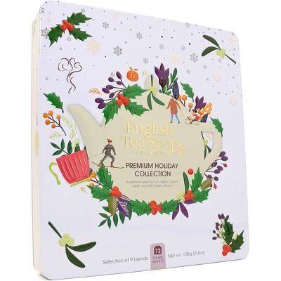 English Tea Shop Holiday Tea Set - White - Tea Type English Tea Shop Holiday Tea Set - White - Tea Type