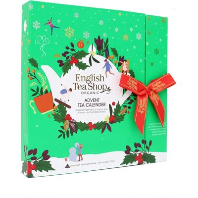 Adventní kalendář Green Book od English Tea Shop - 25 bio čajů Adventní kalendář Green Book od English Tea Shop - 25 bio čajů