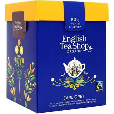 English Tea Shop Organic Earl Grey Loose Tea - Loose Tea English Tea Shop Organic Earl Grey Loose Tea - Loose Tea