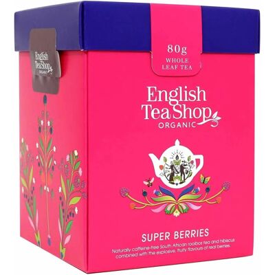 English Tea Shop Thé aux Fruits Bio - 80g - Publicité English Tea Shop Thé aux Fruits Bio - 80g - Publicité