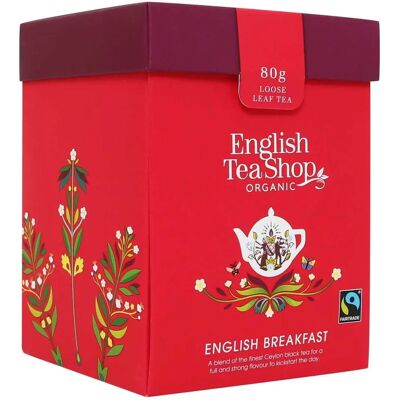 English Tea Shop Thé English Breakfast Bio - Thé - Publicité English Tea Shop Thé English Breakfast Bio - Thé - Publicité