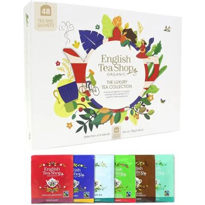 Organická luxusní kolekce čaje English Tea Shop - 48 sáčků Organická luxusní kolekce čaje English Tea Shop - 48 sáčků