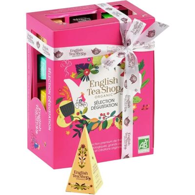 English Tea Shop Pyramid Tee-Set - 12 Sorten, Bio English Tea Shop Pyramid Tee-Set - 12 Sorten, Bio