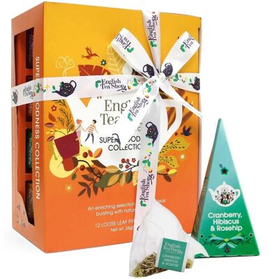 English Tea Shop Bio-Pyramid-Teeset - 12 Sorten English Tea Shop Bio-Pyramid-Teeset - 12 Sorten