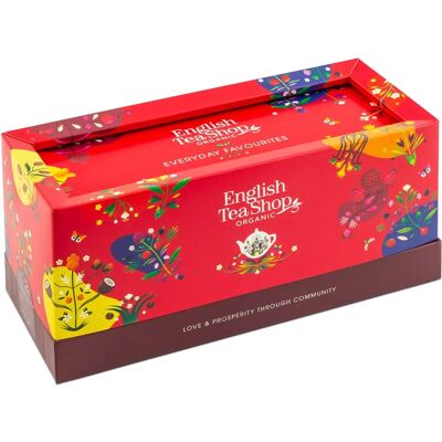 English Tea Shop Organic Tea Set - 40 Sachets - Variety Pack English Tea Shop Organic Tea Set - 40 Sachets - Variety Pack