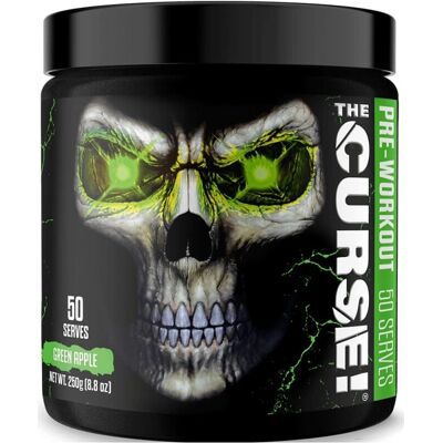 JNX Sports The Curse! Green Apple 250g - Pre-Workout Supplement JNX Sports The Curse! Green Apple 250g - Pre-Workout Supplement
