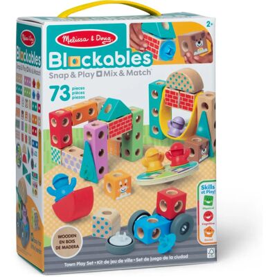 Melissa & Doug GML Stadt Bauklötze - Building Blocks Melissa & Doug GML Stadt Bauklötze - Building Blocks
