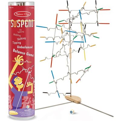 Joc Suspend de Melissa & Doug - Joc familial de echilibru pentru 1-4 jucători Joc Suspend de Melissa & Doug - Joc familial de echilibru pentru 1-4 jucători