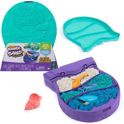 Spin Master Kinetic Sand: Planeta Proyecto Mar Profundo - 680g Set Spin Master Kinetic Sand: Planeta Proyecto Mar Profundo - 680g Set