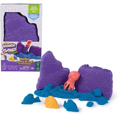 Spin Master Kinetic Sand Coral Reef - Coffret de Sable Cinétique - Publicité Spin Master Kinetic Sand Coral Reef - Coffret de Sable Cinétique - Publicité