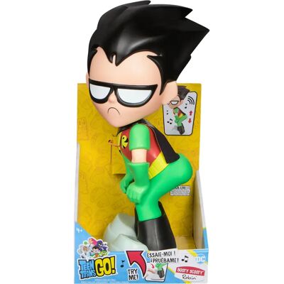 Figurinha de ação Robin Booty Scooty DC Titans Go! - Multicolor Figurinha de ação Robin Booty Scooty DC Titans Go! - Multicolor