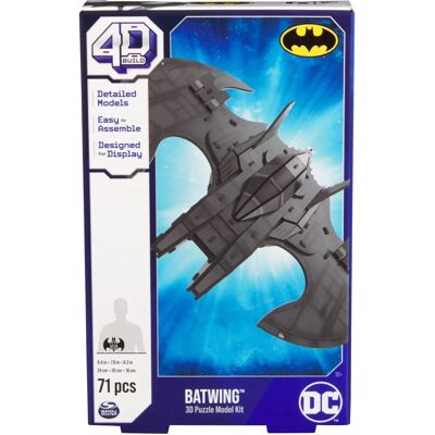 Puzzle 3D Mini Batwing DC Comics - Model de Colecție - Cadou pentru Fani Puzzle 3D Mini Batwing DC Comics - Model de Colecție - Cadou pentru Fani