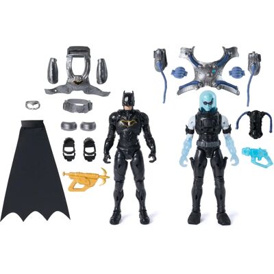 Spin Master Batman Adventures Batman contro Mr. Freeze Action Figures - 2 Figure, 17 Accessori - Collezionabile e Gioco Spin Master Batman Adventures Batman contro Mr. Freeze Action Figures - 2 Figure, 17 Accessori - Collezionabile e Gioco