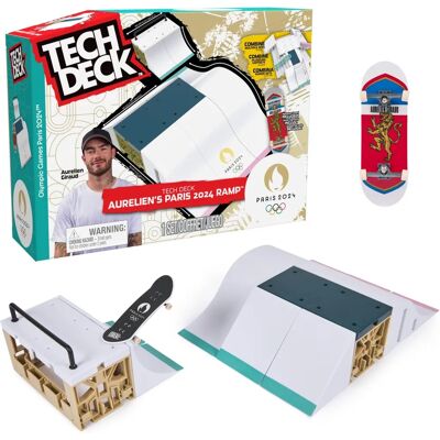 Tech Deck Olympische X-Connect Creator - Parijs 2024 Fingerboard Tech Deck Olympische X-Connect Creator - Parijs 2024 Fingerboard