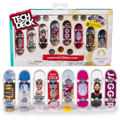 Ensemble de fingerboards Olympiques Paris 2024 - Tech Deck Ensemble de fingerboards Olympiques Paris 2024 - Tech Deck