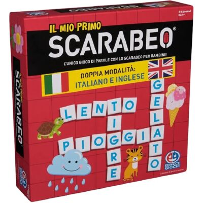 Spin Master Editrice Giochi Mein Erster Scarabeo - Bildendes Familienspiel 2-4 Spieler 4+ Jahre Spin Master Editrice Giochi Mein Erster Scarabeo - Bildendes Familienspiel 2-4 Spieler 4+ Jahre