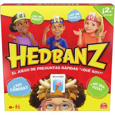 Gioco da tavolo Hedbanz - Indovina cosa penso - Gioco di società Gioco da tavolo Hedbanz - Indovina cosa penso - Gioco di società