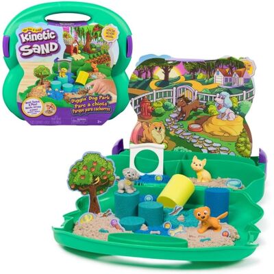 Kinetic Sand 6070526 kunst- en knutsel speelgoed - hondenpark set in kinetisch zand Kinetic Sand 6070526 kunst- en knutsel speelgoed - hondenpark set in kinetisch zand