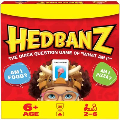 Spin Master Hedbanz - Gioco di carte indovina - Divertimento in famiglia Spin Master Hedbanz - Gioco di carte indovina - Divertimento in famiglia