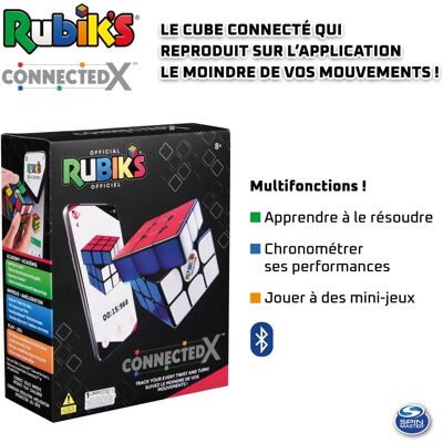 Spin Master Kapcsolt X 3x3 Kirakós Kocka - Bluetooth Interaktív Oktató Játék Spin Master Kapcsolt X 3x3 Kirakós Kocka - Bluetooth Interaktív Oktató Játék