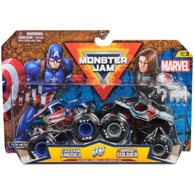 Marvel 2er-Pack - Captain America vs. Winter Soldier - Action Figuren Marvel 2er-Pack - Captain America vs. Winter Soldier - Action Figuren