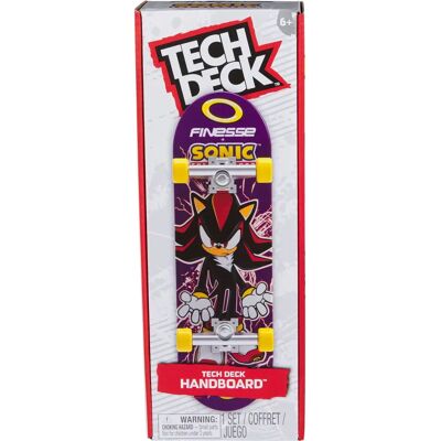 Tech Deck Finesse X Sonic the Hedgehog Handboard - Fingerboard Tech Deck Finesse X Sonic the Hedgehog Handboard - Fingerboard