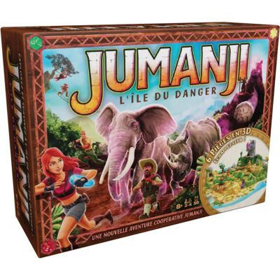 Spin Master Jumanji Juego de Mesa Aventura en la Jungla - Trampas 3D Spin Master Jumanji Juego de Mesa Aventura en la Jungla - Trampas 3D