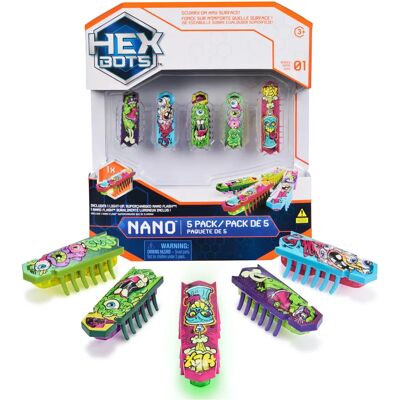 HEXBUG HEX BOTS Nano - 5 sztuk - Interaktywny Robot Zabawka HEXBUG HEX BOTS Nano - 5 sztuk - Interaktywny Robot Zabawka