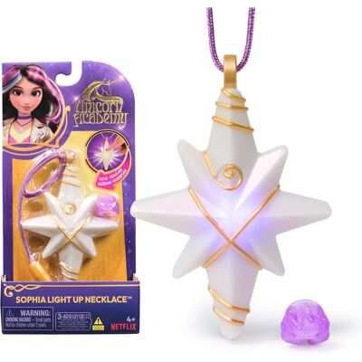 Unicorn Academy Sophia's Lichtgevende Ketting - Verkleedspel Unicorn Academy Sophia's Lichtgevende Ketting - Verkleedspel