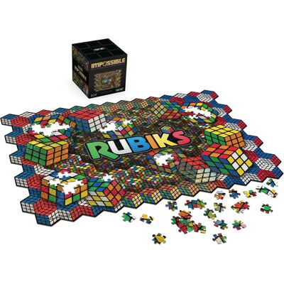 Rubiks Omöjligt pussel 604 bitar - Pussel Rubiks Omöjligt pussel 604 bitar - Pussel